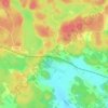 Trädbollstad topographic map, elevation, terrain