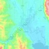 Kalispell topographic map, elevation, terrain