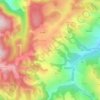 Peleș topographic map, elevation, terrain