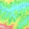 Little Parrock topographic map, elevation, terrain