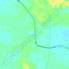 Labang topographic map, elevation, terrain