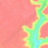 Pedrosa topographic map, elevation, terrain