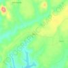 Thôn 5 topographic map, elevation, terrain