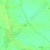 An Nil topographic map, elevation, terrain