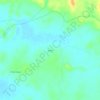Jeriya topographic map, elevation, terrain