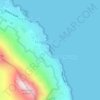 Fisherman‘s Beach topographic map, elevation, terrain