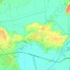 Belkıs topographic map, elevation, terrain