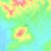Las Palmas topographic map, elevation, terrain