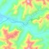 Zarema topographic map, elevation, terrain