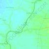 Angkinang topographic map, elevation, terrain
