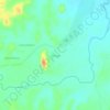 Ilonga topographic map, elevation, terrain