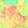 La Gran Sabana topographic map, elevation, terrain