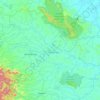 Tebo Tengah topographic map, elevation, terrain