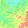 Lubia topographic map, elevation, terrain