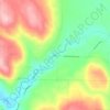 Otto topographic map, elevation, terrain