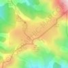 Pla Guillem topographic map, elevation, terrain