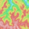 Gray's Arch topographic map, elevation, terrain