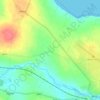 Gillock topographic map, elevation, terrain