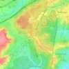 Bucks Horn Oak topographic map, elevation, terrain