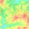 East Dickson topographic map, elevation, terrain