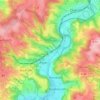 Bombach topographic map, elevation, terrain