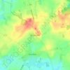 Brackrade topographic map, elevation, terrain