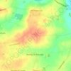 Highoak topographic map, elevation, terrain