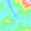 Callahan topographic map, elevation, terrain