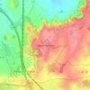 Upper Sundon topographic map, elevation, terrain