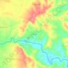 Krikilan topographic map, elevation, terrain