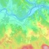 Kamanje topographic map, elevation, terrain