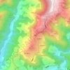 Youshi topographic map, elevation, terrain