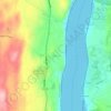 Milton topographic map, elevation, terrain