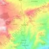 Karangreja topographic map, elevation, terrain