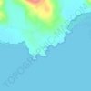 Sulamu topographic map, elevation, terrain