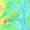 Terril du Martinet topographic map, elevation, terrain