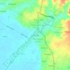 Dusun Tiga topographic map, elevation, terrain