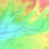 Kolhūpāni topographic map, elevation, terrain