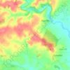 Brand Green topographic map, elevation, terrain