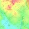 Soudley topographic map, elevation, terrain