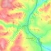 Glenfarg topographic map, elevation, terrain