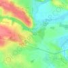 Brèges topographic map, elevation, terrain