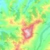 Campo Rosso topographic map, elevation, terrain