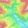 Sudame topographic map, elevation, terrain