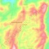Pallepitiya topographic map, elevation, terrain