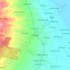 Trangkil topographic map, elevation, terrain