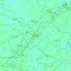 Tân An topographic map, elevation, terrain