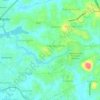 Pelengahahena Junction topographic map, elevation, terrain