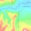 Flag Peak topographic map, elevation, terrain