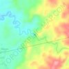 Situbo Falls topographic map, elevation, terrain